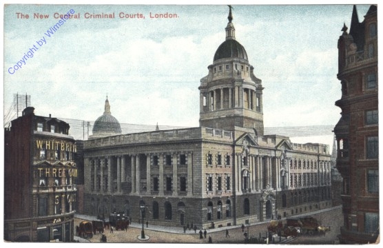 London, The New Central Criminal Courts