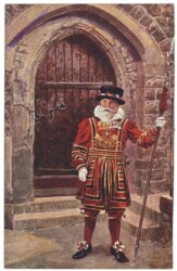 London, Tower of London, A Yeoman Warder of the Tower