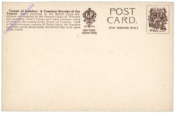 London, Tower of London, A Yeoman Warder of the Tower