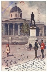 London, In Trafalgar Square