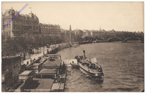 London, Thames Embankment