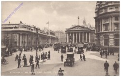 London, The Bank and Royal Exchange