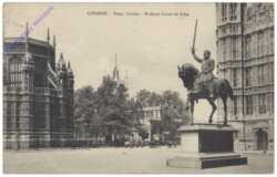 London, Poets Corner, Richard Coeur de Lion