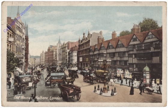 London, Old Houses, Holborn