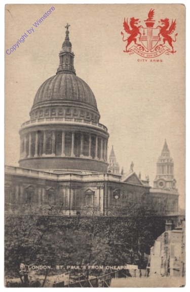 London, St. Paul's from Cheapside