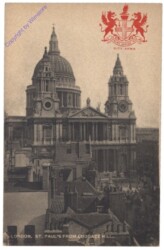 London, St. Paul's from Ludgate Hill