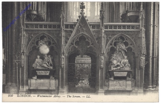London, Westminster Abbey, The Screen