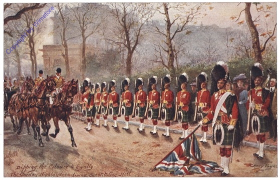 London, The Gordon Highlanders