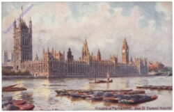 London, Houses of Parliament from St. Thomas' Hospital