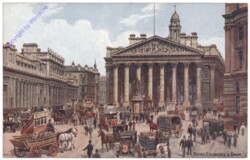 ak141820 London, Royal Exchange & Bank