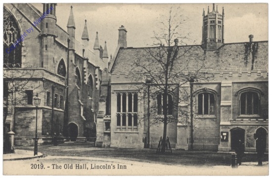 London, The Old Hall, Lincoln's Inn