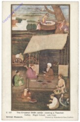 London, British Museum, The Emperor Shah Jahan visiting a Teacher
