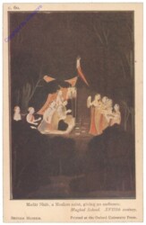 London, British Museum, Madar Shah, a Moslem saint, giving an audience