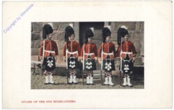 ak141889 London, Guard of the 93rd Highlanders