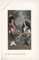 London, Drummers, Seaforth Highlanders