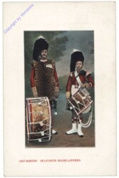 London, Drummers, Seaforth Highlanders