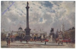 London, Trafalgar Square and National Gallery