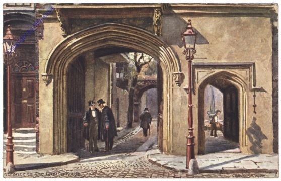 London, Entrance to the Charterhouse