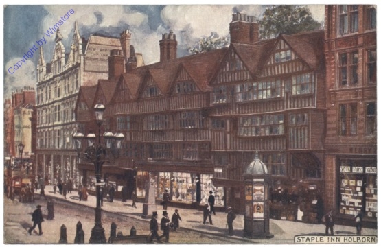 London, Staple Inn Holborn