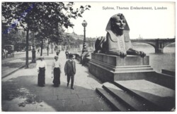 London, Sphinx, Thames Embankment