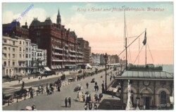 Brighton, King's Road and Hotel Metropole