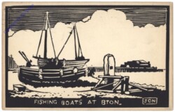 Brighton, Fishing Boats at Bton
