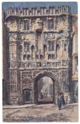 Canterbury, Christ Church Gate