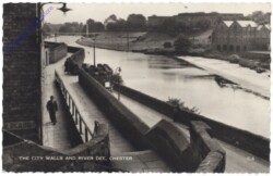 ak142079 Chester, The City Walls and River Dee