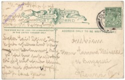 Folkestone, Boulogne steamer leaving Harbour