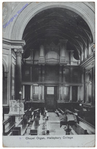 Hertford, Chapel Organ, Haileybury College