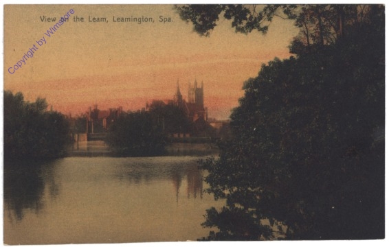 Leamington Spa, View on the Leam