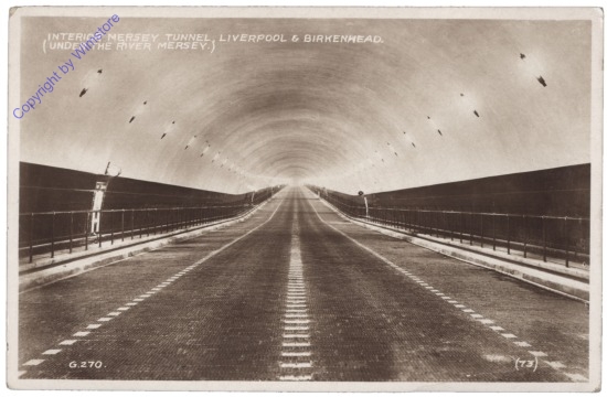 Liverpool, Interior Mersey Tunnel