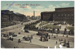 Liverpool, St. John's Gardens and Wm. Brown Street
