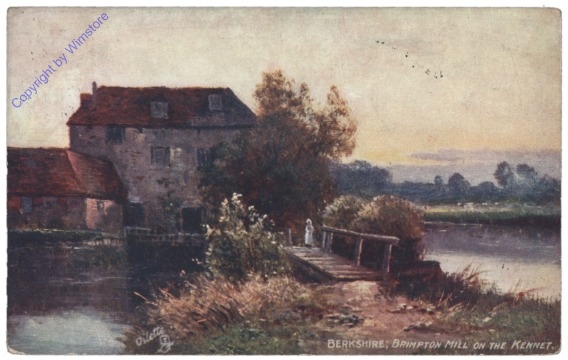 Maidenhead, Berkshire, Brimpton Mill on the Kennet