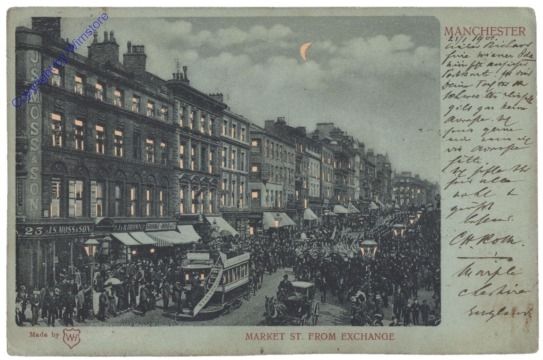 Manchester, Market St. from Exchange