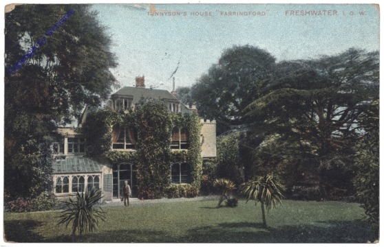 Isle of Wight, Freshwater, Tennyson's House "Farringford"