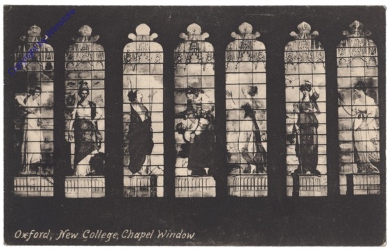 Oxford, New College, Chapel Window