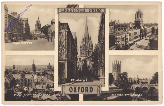 Oxford, Multiansicht
