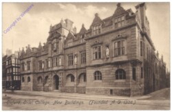 Oxford, Oriel College, New Buildings