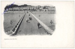 Sandown, from the pier