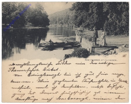Taplow, The Thames at Cliveden