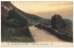 Isle of Wight, Ventnor, Undercliff, Windy Corner