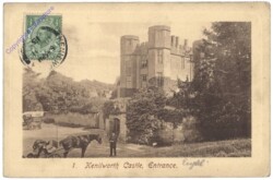 Warwickshire, Kenilworth Castle, Entrance
