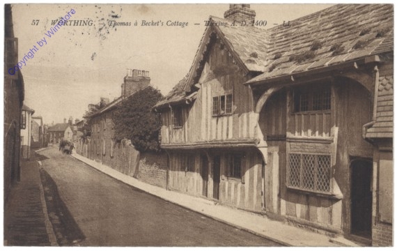 Worthing, Thomas à Becket's Cottage