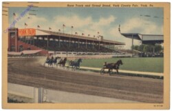 York, Race Track and Grand Stand