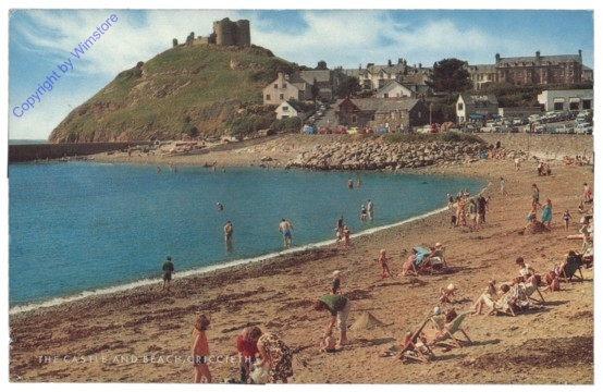 Criccieth, The Castle and Beach