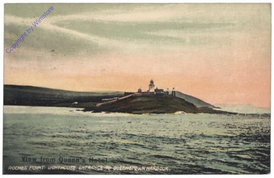 Cobh, Roches Point, Lighthouse, Entrance to Queenstown Harbour