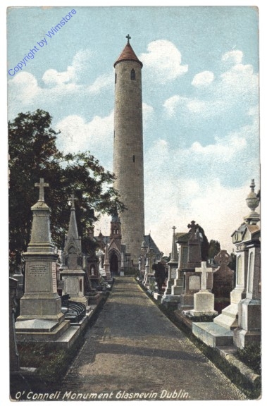 Dublin, O'Connell Monument Glasnevin