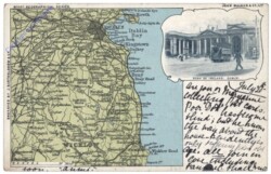 ak142571 Dublin, Kartenausschnitt