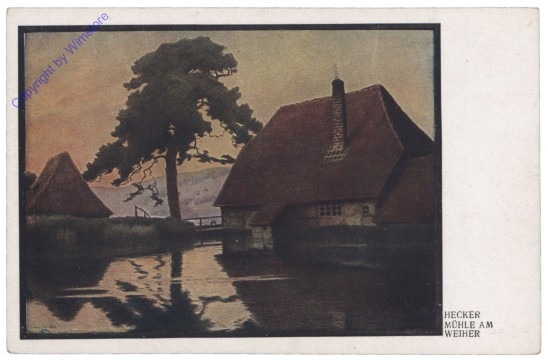 ak142636 Mühle am Weiher
